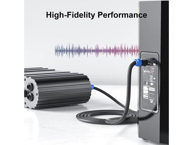 EBXYA 3 Feet Speakon Speaker Cable 12 Gauge(AWG) - Premium Speakon to Speakon Au