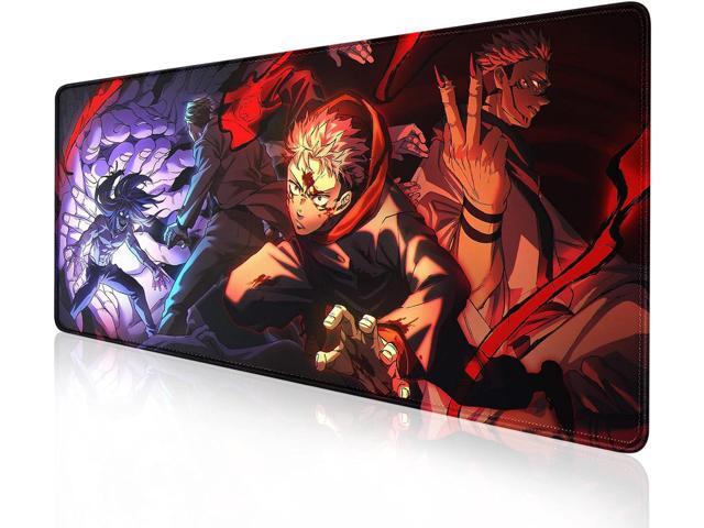 Large Mouse Pad for Non Slip Rubber Base Gaming Anime Mouse Pad for Computer Sti