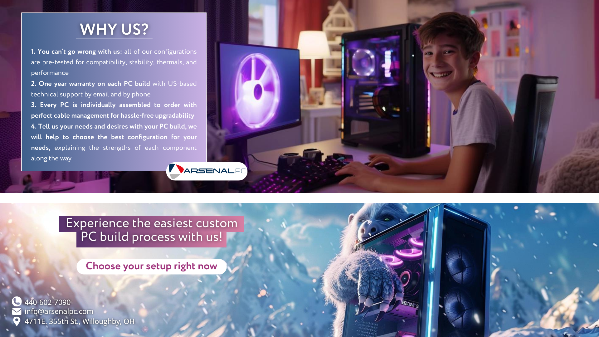 get your dream setup effowefrtelessly 2png