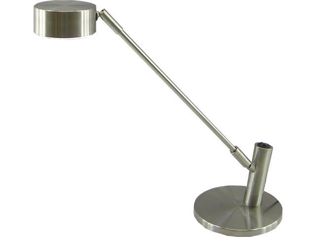 Normande Lighting 14 5 Brushed Steel Led Desk Lamp Brushed