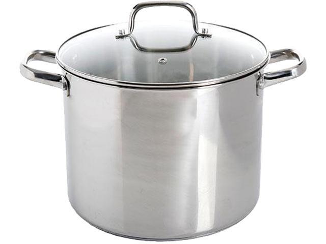 Oster Adenmore 12 Quarts Stock Pot With Tempered Glass Lid