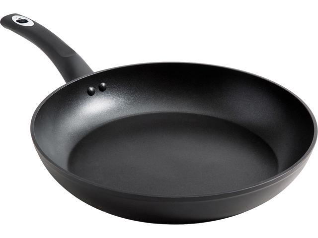 Oster Allston 12" Frying Pan - Black - Nonstick - Black Heat Resistant Handle