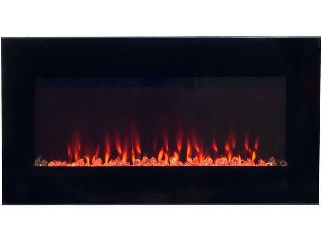 Northwest Led Fire And Ice Electric Fireplace Heater With Remote