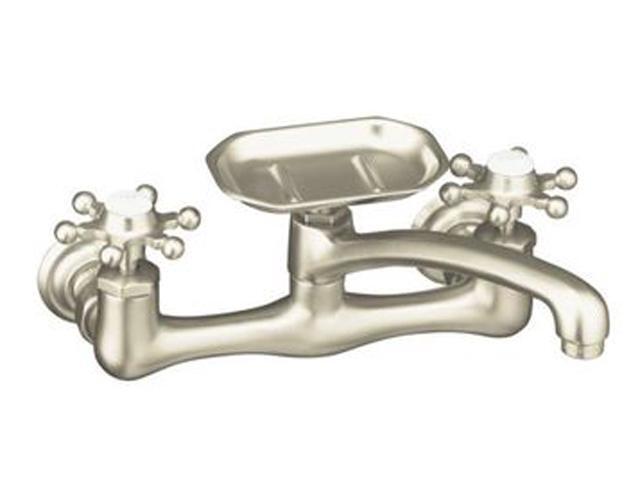 Kohler K 159 3 Bn Antique Wall Mount Sink Faucet With 12
