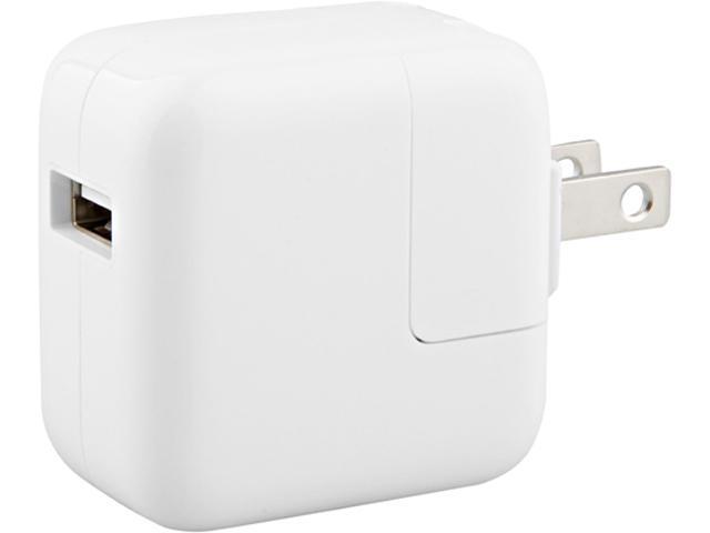 Apple iPad 10W USB Power Adapter with Folding AC Prongs - Newegg.com