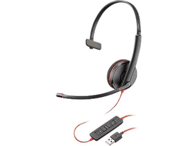 Plantronics Blackwire C3210 Headset - USB Type A - Over-the-head - Black Plantronics Blackwire C3210 Headset - USB Type A - Over-the-head - Black