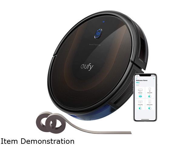 eufy BoostIQ RoboVac 30C MAX, Wi-Fi, Super-Thin, 2000Pa Suction, Boundary Strips Included, Quiet, Self-Charging Robotic Vacuum Cleaner, Cleans Hard Floors to Medium-Pile, Black
