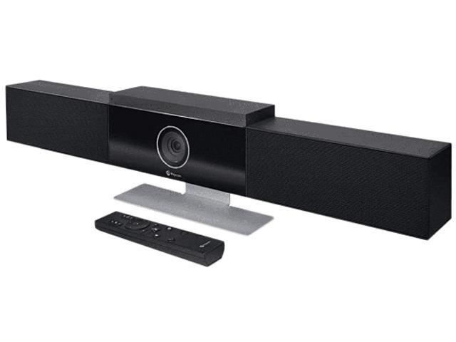 Poly Studio - 4K USB Video Conference System (Polycom) - Camera, Microphone, and Speaker Bar for Small & Medium Conference Rooms - Presenter Tracking, NoiseBlock AI, Autoframing - Teams/Zoom Certified