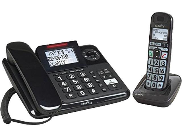 Clarity E814cc Amplified Corded Desk Phone With Answering Machine Clarity E814cc Amplified Corded Desk Phone With Answering Machine And Cordless Handset 53727 000
