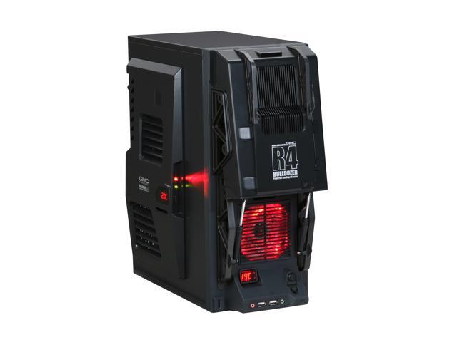 Gmc R 4 Bulldozer Azt Gmcr4 Bl Black Abs Secc Steel Atx Mid Gmc R 4 Bulldozer Azt Gmcr4 Bl Black Abs Secc Steel Atx