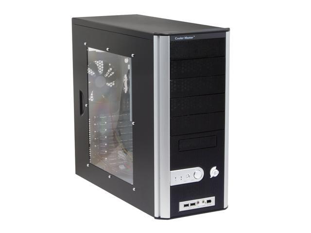 COOLER MASTER Centurion 5 CAC-T05-WW Black/Silver Aluminum Bezel, SECC