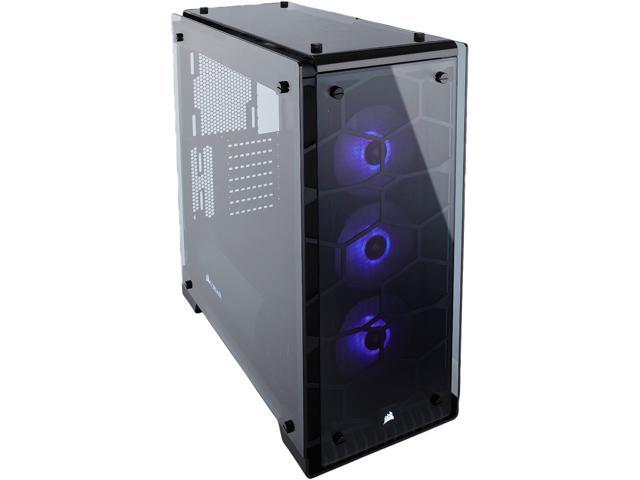 Corsair Crystal Series 570X RGB CC-9011098-WW Steel / Tempered Glass ATX Mid Tower Case