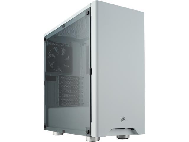 Corsair Carbide Series 275r Mid Tower Gaming Case White Newegg Com