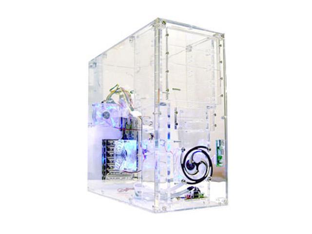 Logisys Computer Cs888cl Transpa Clear Acrylic Atx Mid Tower Logisys Computer Cs888cl Transpa Clear Acrylic Atx Mid Tower Case Pre Assembled