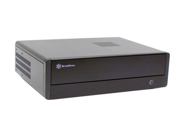 SilverStone Lascala Series LC04-B Black Aluminum ATX Desktop Computer ...