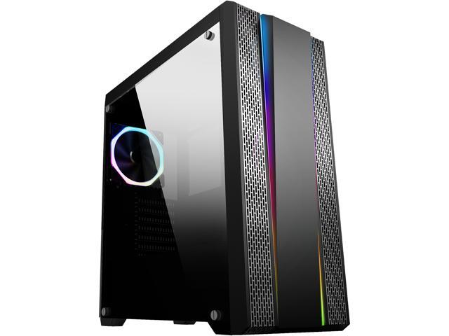 sama proxima rgb black dual usb3 0 steel tempered glass atx midsama proxima rgb black dual usb3 0 steel tempered glass atx mid tower