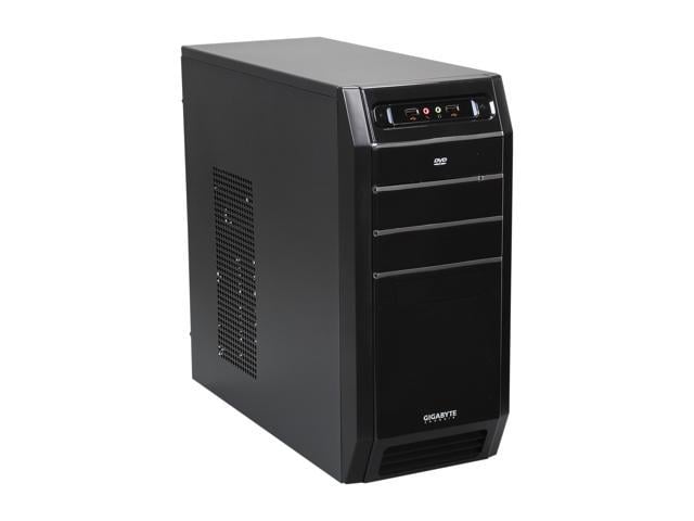 GIGABYTE GZ-ZA2 Black ABS / 0.6mm SGCC ATX Mid Tower Computer Case ...