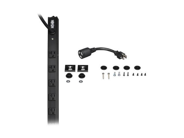 12 Tripp Lite 1.9kW Metered PDU 120V 20A 5-15//20R Outlets L5-20P 1U PDUMH20