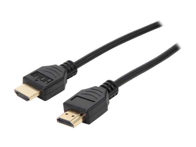 Link Depot HDMI-3-HDMI 10 ft. Black HDMI to HDMI 2.0 Cable (4K Ultra HD ...