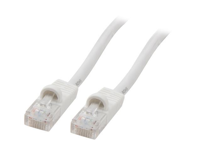 Link Depot C5M-100-WHB 100 ft Cat 5E White Network Ethernet Cable