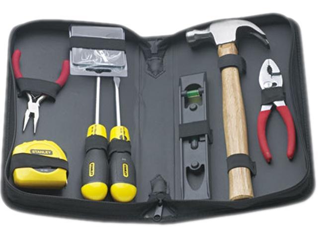 General Repair 8 Piece Tool Kit In Water-Resistant Black Zippered Case