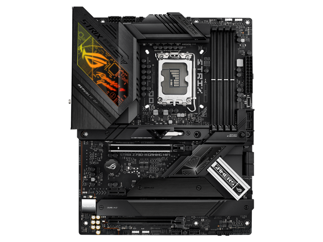 ASUS ROG STRIX Z790-H Gaming (WiFi 6E) LGA 1700(Intel12th&13th Gen) ATX gaming motherboard(DDR5 up to 7800 MT/s, PCIe 5.0 x16 SafeSlot with Q-Release, 4xPCIe 4.0 M.2 slots,USB 3.2 Gen 2x2 Type-C)