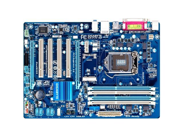 Gigabyte ga p75 d3 не включается