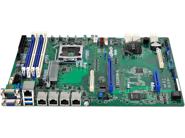 AsRock Rack E3C236D4M-4L ATX Server Motherboard - Newegg.com