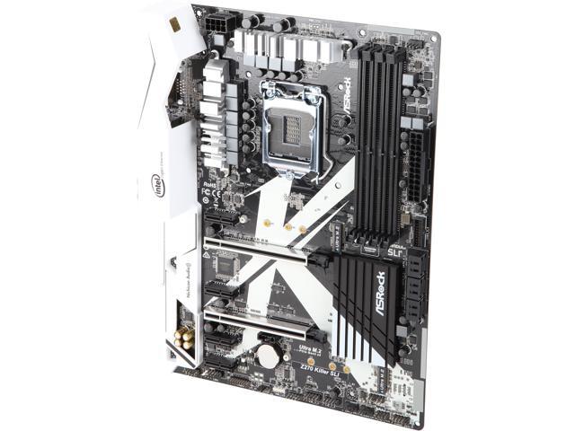 ASRock Z270 Killer SLI LGA 1151 Intel Z270 HDMI SATA 6Gb/s USB 3.0 ATX Motherboards - Intel