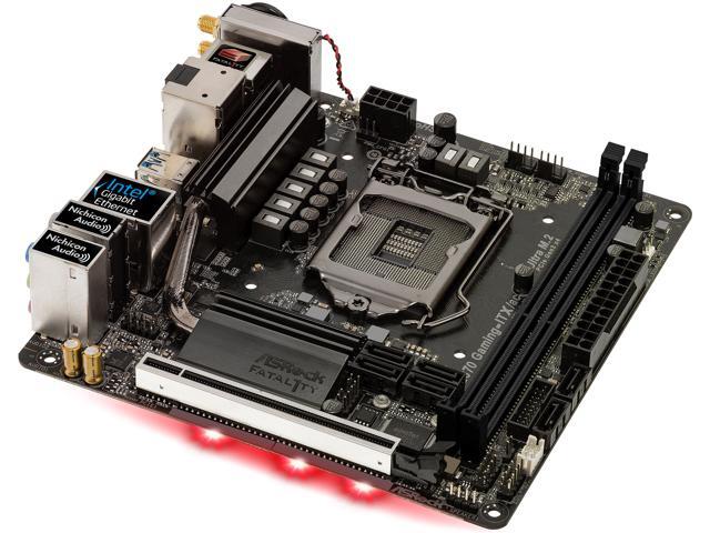 ASRock Fatal1ty Z370 Gaming ITX ac LGA 1151 300 Series Intel Z370