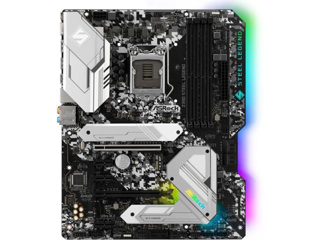 ASRock Z390 STEEL LEGEND LGA 1151 (300 Series) Intel Z390 HDMI SATA 6Gb/s USB 3.1 USB 3.0 ATX Intel Motherboard