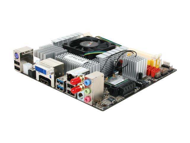 ZOTAC M880GITX-A-E AMD Turion II Neo K625 (1.5GHz, Dual-Core) AMD M880G ...