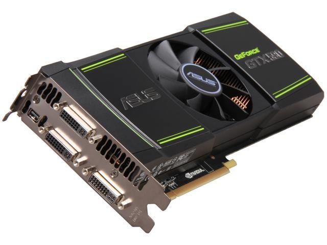 ASUS GeForce GTX 590 (Fermi) DirectX 11 ENGTX590/3DIS/3GD5 3GB 768-Bit GDDR5 PCI Express 2.0 x16 HDCP Ready SLI Support Video Card
