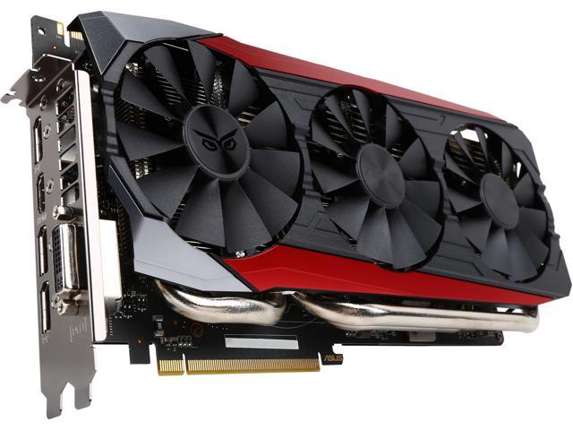 ASUS GeForce GTX 980 Ti STRIX-GTX980TI-DC3OC-6GD5-GAMING 6GB 384-Bit ...