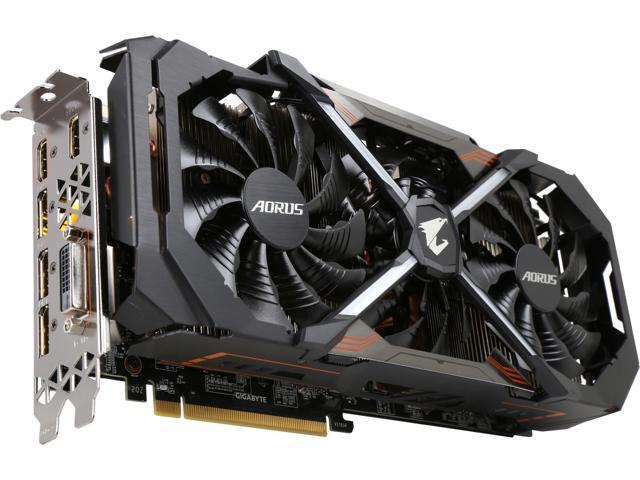 GIGABYTE AORUS GeForce GTX 1080 Ti DirectX 12 GV-N108TAORUS-11GD 11GB 352-Bit GDDR5X PCI Express 3.0 x16 SLI Support ATX Video Card