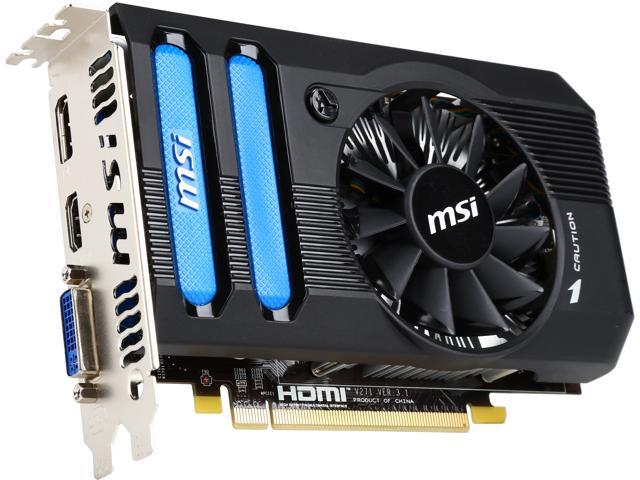 Refurbished: MSI Radeon HD 7770 DirectX 11 R7770-PMD1GD5-R Video Card ...