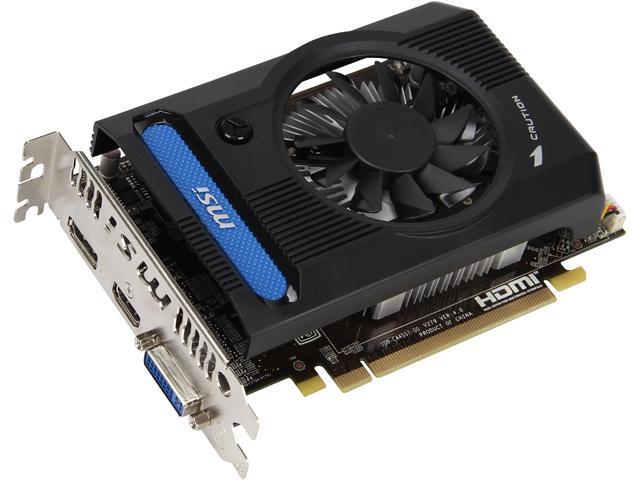 MSI Radeon R7 240 DirectX 11.2 R7 240 2GD3 64b LP 2GB 64-Bit DDR3 HDCP Ready Low