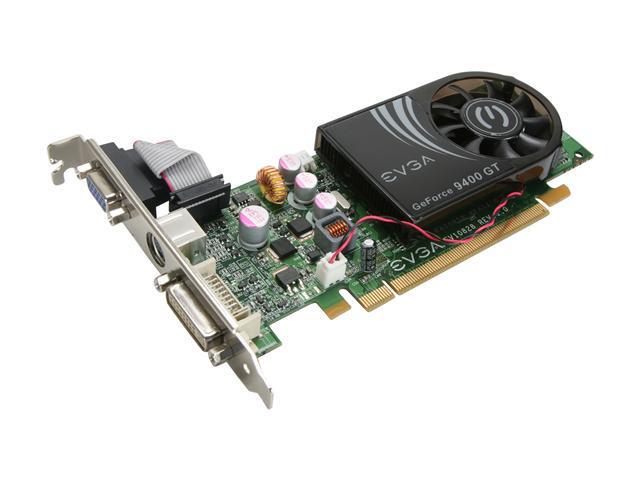 EVGA GeForce 9400 GT DirectX 10 512-P3-N947-LR 512MB 64-Bit DDR2 PCI ...