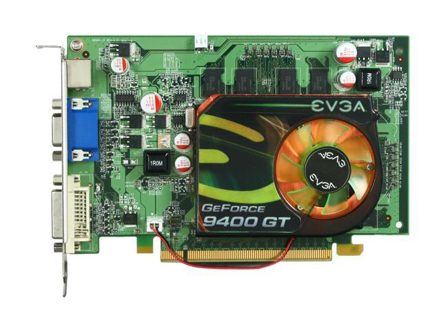 GENUINE EVGA GeForce 9400 GT 1GB DDR2 Video Graphic Card 01G-P3-N943-LR