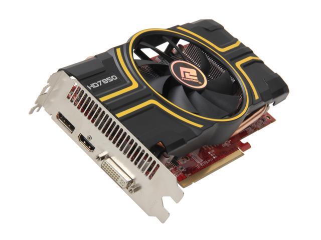 PowerColor Radeon HD 7850 DirectX 11.1 AX7850 1GBD5-DH 1GB 256-Bit GDDR5 PCI Express 3.0 x16 HDCP Ready CrossFireX Support Video Card
