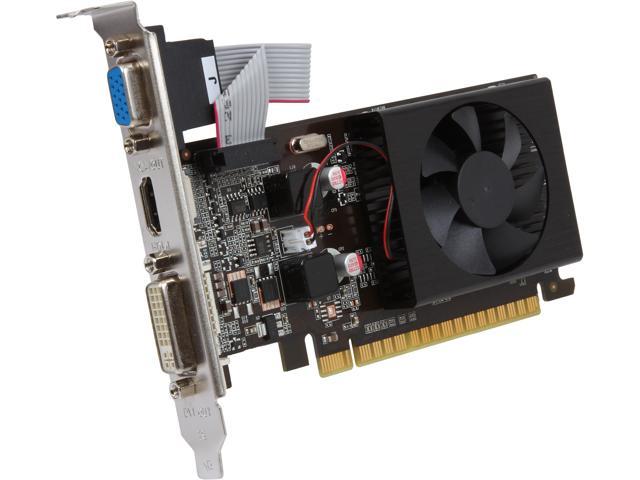 PNY GeForce 8400 GS DirectX 10 VCG84512D3SXPB 512MB 64-Bit DDR3 PCI ...