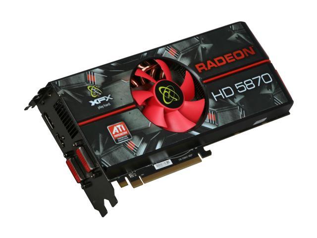 XFX HD-587X-ZNDC Radeon HD 5870 (Cypress XT) XXX Edition 1GB 256-bit ...