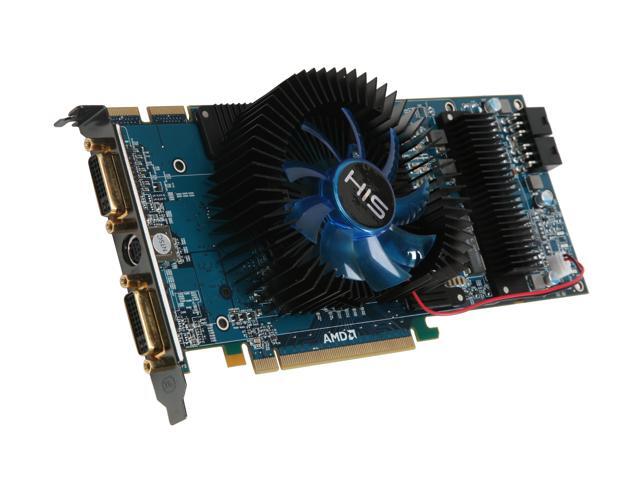 HIS Radeon HD 4870 DirectX 10.1 H487FN512P 512MB 256-Bit GDDR5 PCI Express 2.0 x16 HDCP Ready CrossFireX Support Video Card