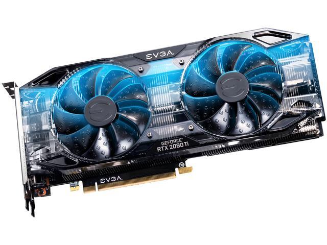 EVGA GeForce RTX 2080 Ti DirectX 12 11G-P4-2281-KR BLACK EDITION GAMING Video Card, Dual HDB Fans & RGB LED - Newegg.ca