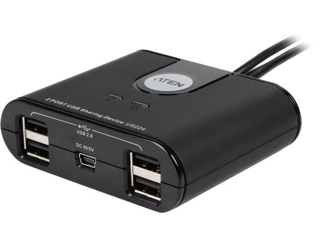 ATEN 2-Port USB Peripheral Sharing Device US224