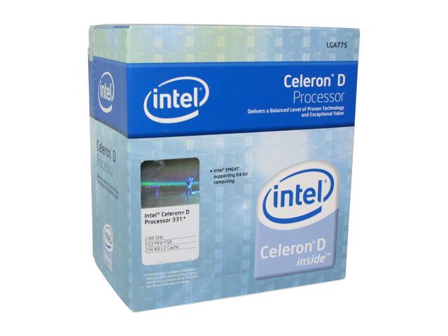 Intel celeron d сколько ядер