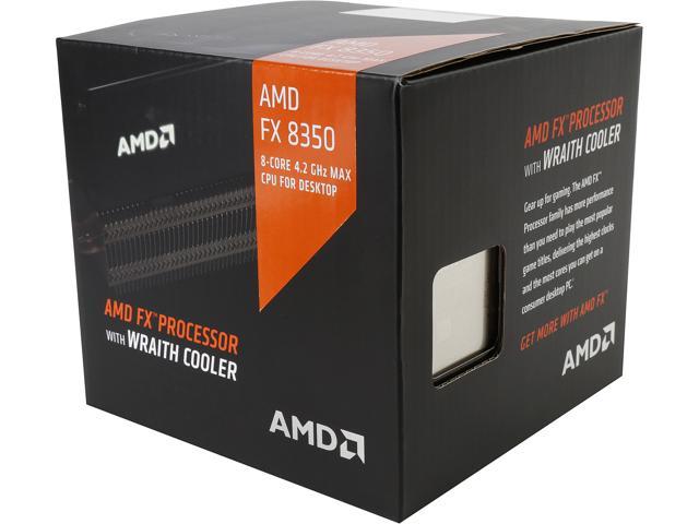 Amd Cpu Fx 8350 Black Edition 4 0 Ghz 4 2 Ghz Turbo Socket Am3 Fd8350frhkhbx Desktop Processor With Amd Wraith Cooler Newegg Ca - 
