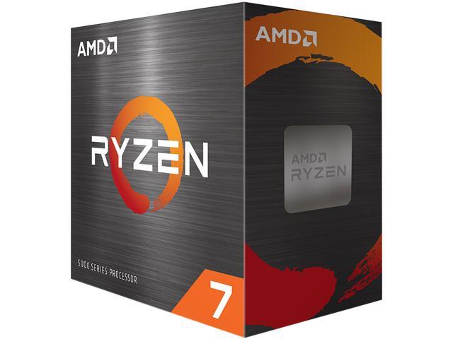 AMD Ryzen 7 5800X - Ryzen 7 5000 Series Vermeer (Zen 3) 8-Core 3.8 GHz Socket AM4 105W Desktop Processor - 100-100000063WOF