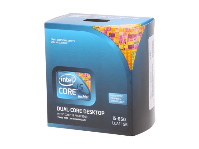 Intel core i5 650 какое поколение