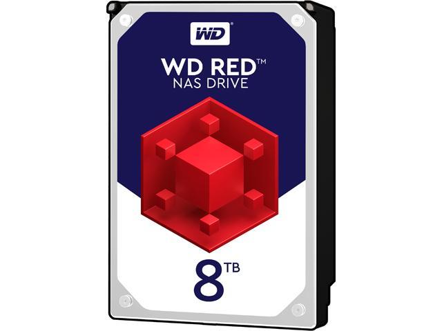 WD Red 8TB 3.5 inch NAS Hard Disk Drive - 5400 RPM Class SATA 6Gb/s 256MB Cache